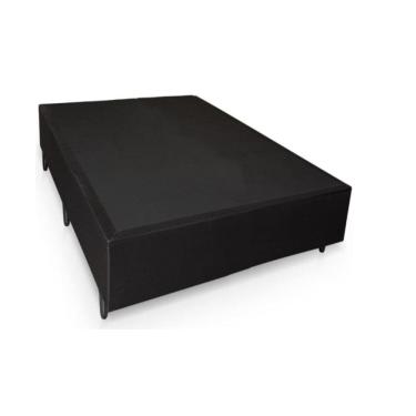 Imagem de Base Cama Box Casal 138x26 cm Sommier Liso Hellen