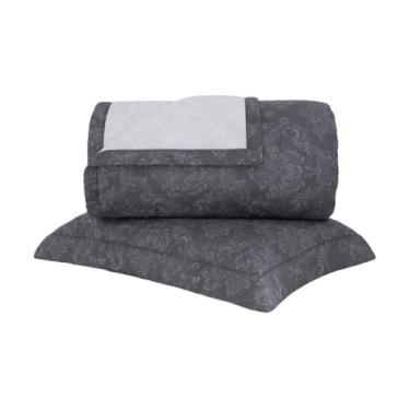 Imagem de Kit Colcha Solteiro Gran Percal 250 Fios Buddemeyer Intense Donatella 100% Algodão Penteado Estampado 2 peças