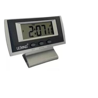 Imagem de Relógio Digital De Mesa Calendário Despertador E Cromômero - Lelong