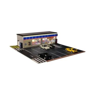 Imagem de Kit De Modelo De Garagem De Brinquedo Em Escala 1:64, Modelo De Carro 