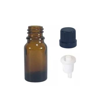 Imagem de Kit Com 100 Frasco Gotejador Ambar 50Ml - Rplabor