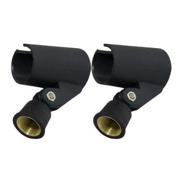 Imagem de Kit 2 Cachimbo Microfone Com Fio Nylon Rosca Visão Msp2N - Visão Music