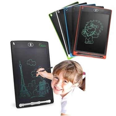 Imagem de Lousa Mágica Digital Infantil LCD para Crianças - Escolha a Cor - Tablet de Escrita e Desenho – Estímulo à Criatividade e Aprendizado Premium