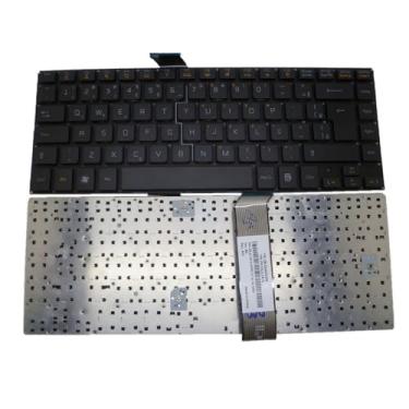 Imagem de Teclado para notebook para LG P430 P430-G P430-H P430-K P430-L P435 P435-P P435-K P435-G 2B-02403C200 Brasil BR Preto Novo