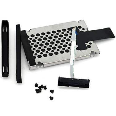 Imagem de Conector SSD HDD com cabo de disco rígido SATA de 2 segundos da Deal4GO com suporte de 2,5" HDD para ASUS ROG Strix GL531 GL531GW