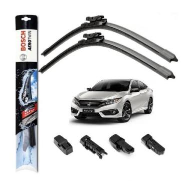Imagem de Palheta Bosch Dianteira Civic 2017/22 Aerotwin Original Par