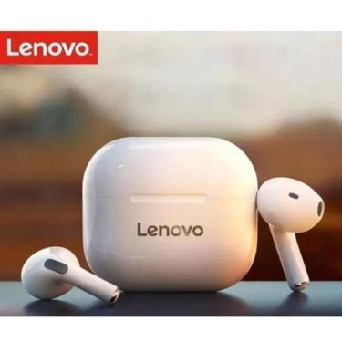 Imagem de Fone De Ouvido Sem Fio Lenovo Lp40 Branco