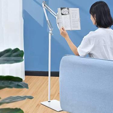 Imagem de Suporte de leitura para leitura com as mãos livres, suporte de leitura ajustável, suporte de livros de chão para leitura, mesa de laptop multifuncional para leitores, estudantes, crianças