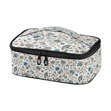 Imagem de GUIJI Lancheira térmica com flores exóticas, à prova de vazamento, lancheira para mulheres e homens, lancheira portátil para trabalho, piquenique, viagem