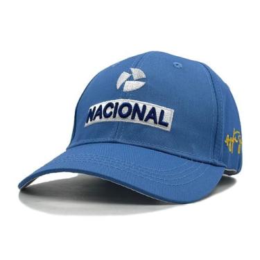 Imagem de Boné de beisebol Ayrtons Sennas Anime Snapback Hat algodão preto - yiw