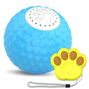 Imagem de Brinquedo para Gato com Controle Remoto - Dois Modos Chamadas de Pássaro Realistas Carregamento Type-C Rolamento Ativo Divertido Gatos Seguro e Fácil Limpar