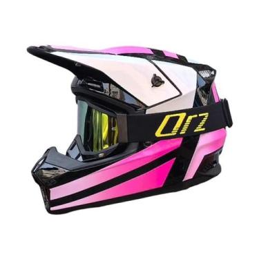Imagem de Capacete Completo Para Corrida off Road De Motocicleta E Bicicleta Spe