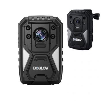 Imagem de Câmera Bodycam Policial B4K4 Com Gps E Visão Noturna 4k Hd - BOLBLOV