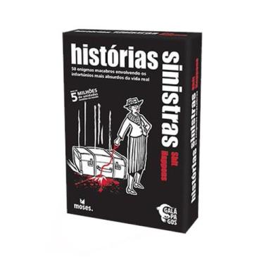 Imagem de Historias Sinistras Black Stories Shit Happens - Galápagos Jogos