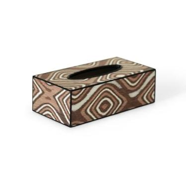 Imagem de VHDY85KA Porta-lenços leve luxo textura de madeira caixa de lenços sala de estar sala de jantar caixa de guardanapo quarto caixa de lenços simples ornamentos caixa de lenços