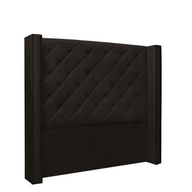 Imagem de Cabeceira Vicenza Cama Box Queen 160 Cm Corino Marrom