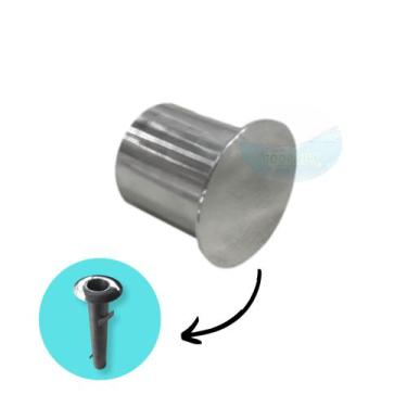 Imagem de Tampa Do Chumbador Alvenaria Em Inox Para Piscina - Coopmilk Inox e La