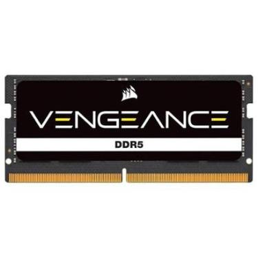 Imagem de Memória RAM para Notebook Corsair Vengeance, 16GB, 4800MHz, DDR5, CL40, Preto - CMSX16GX5M1A4800C40-Unissex