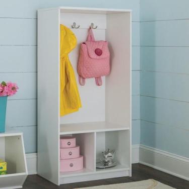 Imagem de Armário Roupeiro Infantil Com Cabideiro Virgínia 100% Mdf - WoodCore