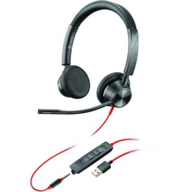 Imagem de Headset Blackwire BW3325 USB-A 76J21AA Poly, Preto