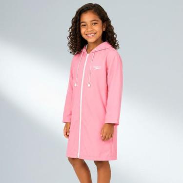 Imagem de Roupão De Natação Infantil New Malta Speedo - ROSA CLARO P, 607