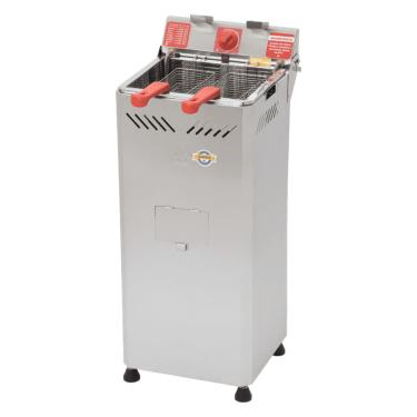 Imagem de Fritadeira Elétrica De Gabinete Zona Fria 18L 1 Cuba Inox 5000W Marchesoni FT.3.182.G 220v