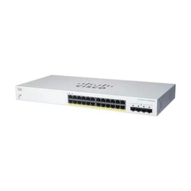 Imagem de Switch Cisco Cbs220 24 Portas Gigabit 10/100/1000 4x1g Sfp Layer 2 Cbs220-24t-4g Gerenciável