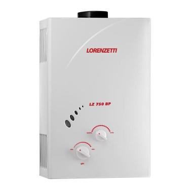 Imagem de Aquecedor Lorenzetti Lz 750 Bp 7,5 Lt Glp