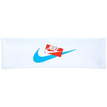 Imagem de Nike Faixa de cabeça 2.0 impressa branco/vermelho/azul claro foto tamanho único