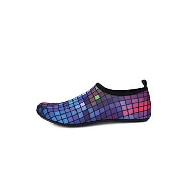 Imagem de Legou Sapatos de natação de sola fina de verão com pés descalços, sapatos de rastreamento de rio K10 48