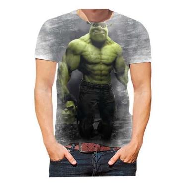 Imagem de Camisa Camiseta Hulk Ripster Barbearia Tatuagem Hd 01 - Estilo Kraken