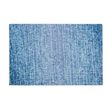 Imagem de DIYthinker Tapete de porta de banheiro com forro de caubói em tecido antiderrapante