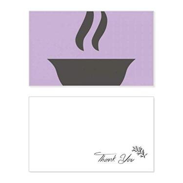 Imagem de Chá quente, padrão chinês, cartão de agradecimento, aniversário, saudações, casamento, agradecimento