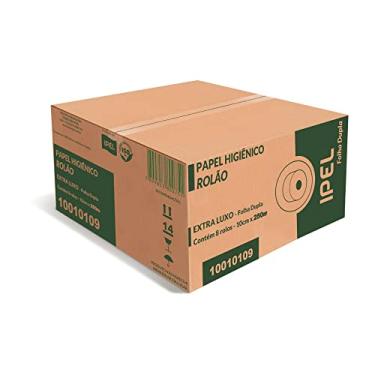 Imagem de Papel Higiênico Folha Dupla 250m CX 8 RL Ipel
