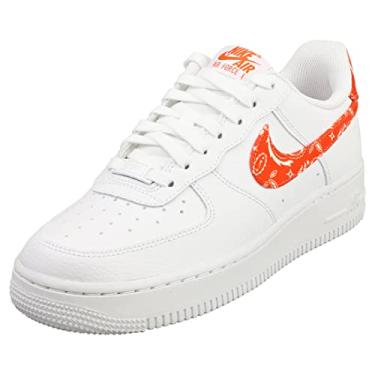 Imagem de Nike Womens Air Force 1 Low DJ9942 102 Orange Paisley - Size 5.5W