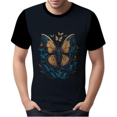 Imagem de Camisa Camiseta Estampada Borboleta Mariposa Insetos Hd 3 - Enjoy Shop