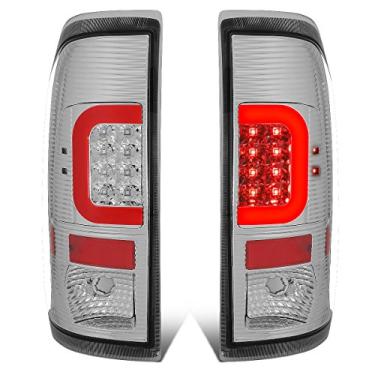 Imagem de DNA MOTORING TL-F25008-LED-RD3D-CH-G2 Conjunto de luz traseira LED 3D lado do motorista e do passageiro [compatível com 8-16 F-250-F-550 SD/09-16 F-350 F-450/15-16 F-550]