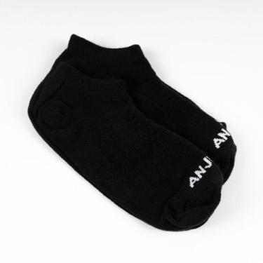 Imagem de Kit 2 Meias Sapatilha Brand  39 Ao 44 - Anjuss, Preto, Preto, UN