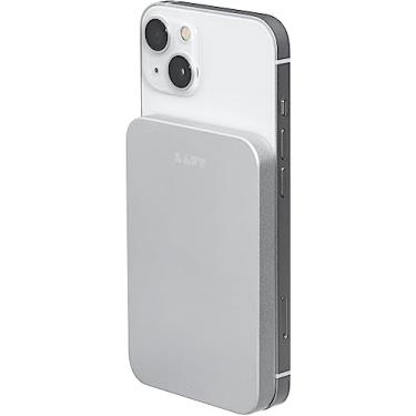 Imagem de Carregador Power Bank Portátil Magsafe USB-C 5000 Mah Prata 15W Com Cabo USB-C 25CM