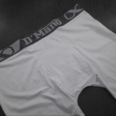 Imagem de Cueca Ciclista Longa Confortável Boxer - Ternura Íntima, Branco, M