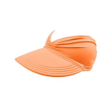 Imagem de Viseira Turbante Com Proteção Uv (Chapéu de Praia) - Várias Cores - Na