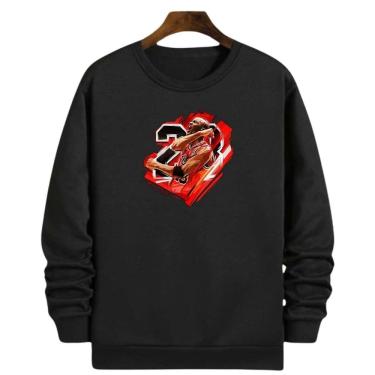 Imagem de Blusa Moletom Gola Basquete MJ 23 Michael Chicago Basketball