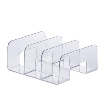 Imagem de Organizador plast. multi 24,5x20x10cm cristal 1124 - Paramount