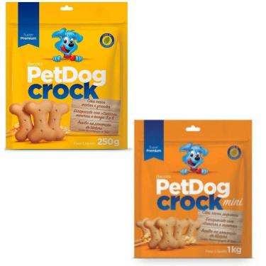 Imagem de Kit 2 Biscoitos Naturais Super Premium Para Cães - 250G