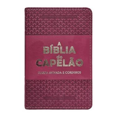 Imagem de A Bíblia Do Capelão Letra Grande  ARC  Harpa Cristã  PINK