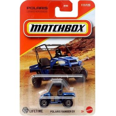 Imagem de Carrinho Miniatura Matchbox Polaris Ranger EV [Blue] - JBP36