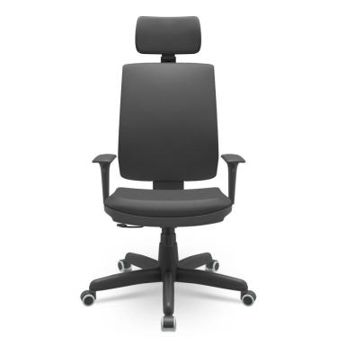 Imagem de Cadeira Brizza Soft Preto Vinil Relax Plax