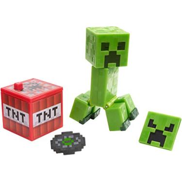 Imagem de Minecraft Creeper Figura de ação (Mattel GCC14)