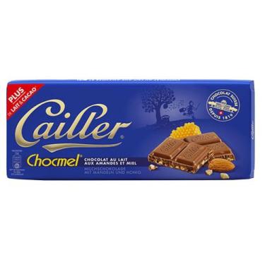 Imagem de Chocolate ao Leite Com Amêndoas e Mel Cailler 100g