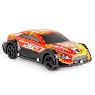 Imagem de Carro de Controle Remoto Neon Race Laranja - Polibrinq